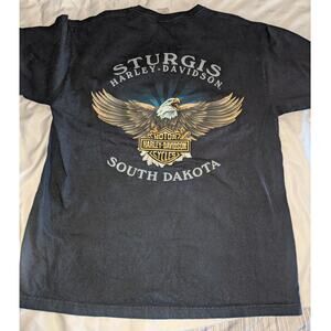 2011 Harley-Davidson Sturgis South Dakota T-Shirt Size Large R.K.Stratman USA